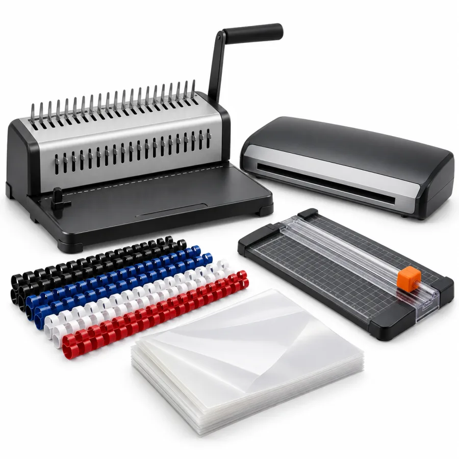 Complete office document finishing bundle